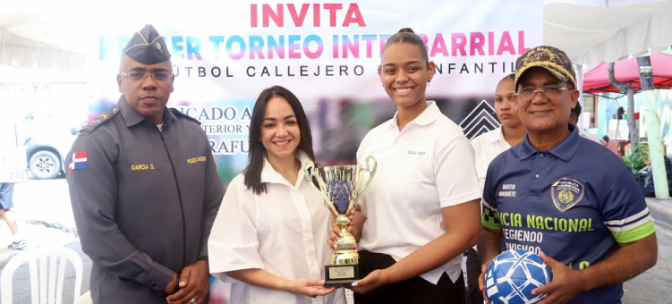 Gualey y Guachupita conquistan el Torneo Interbarrial de Fútbol Callejero 3x3 Infantil organizado por la Policía Nacional