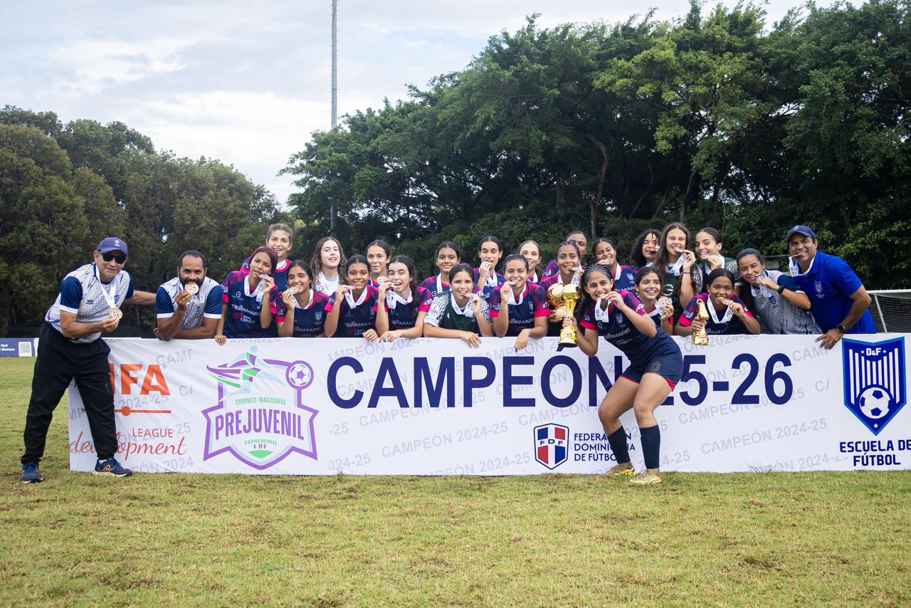 D&F campeón del TNAC Prejuvenil Femenino 2025-2026