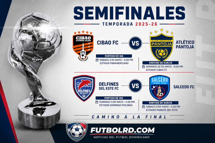 Semifinales definidas en la LDF 2025-26, Así se jugarán los cruces