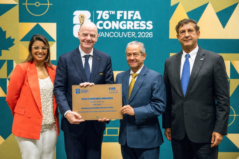 FIFA reconoce a la Federación Dominicana de Fútbol en 2026