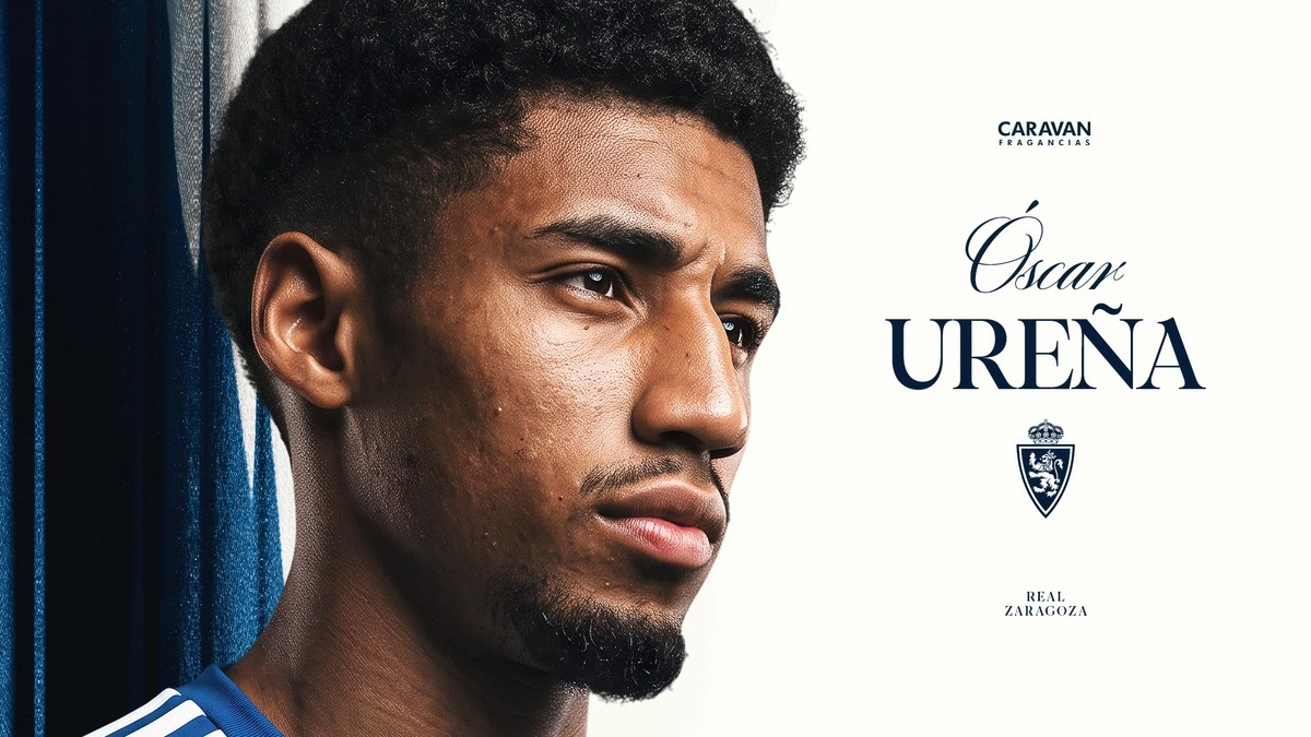 Oficial: Real Zaragoza, firma al hispano-dominicano Óscar Ureña
