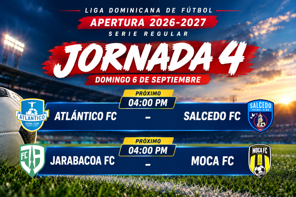 ⚽ Partidos de cierre de la Jornada 4 de la LDF este domingo 6 de Septiembre