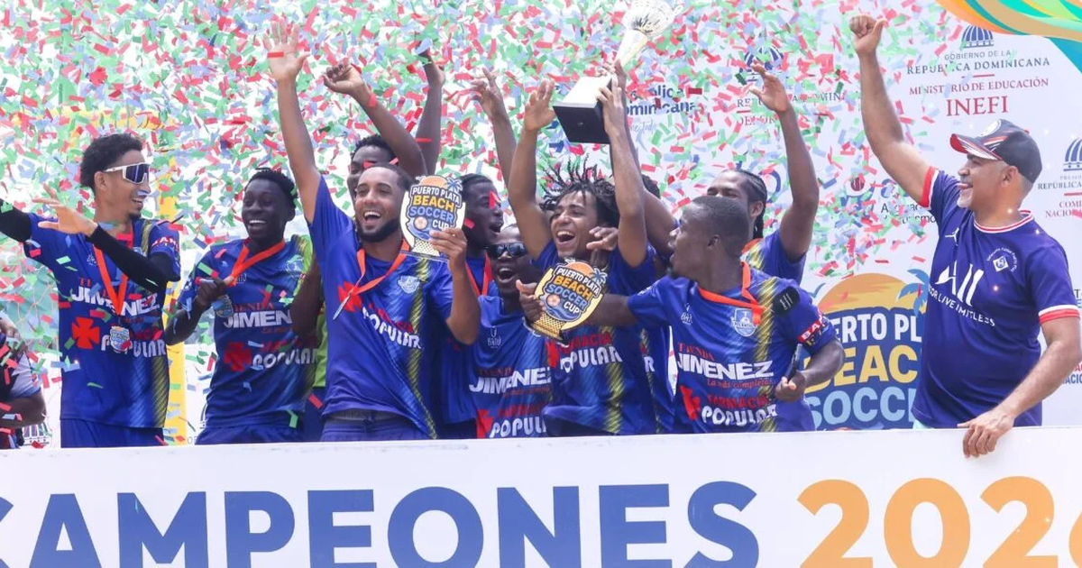 Sosúa FC y Atlántico FC son campeones de la Puerto Plata Beach Soccer Cup 2026