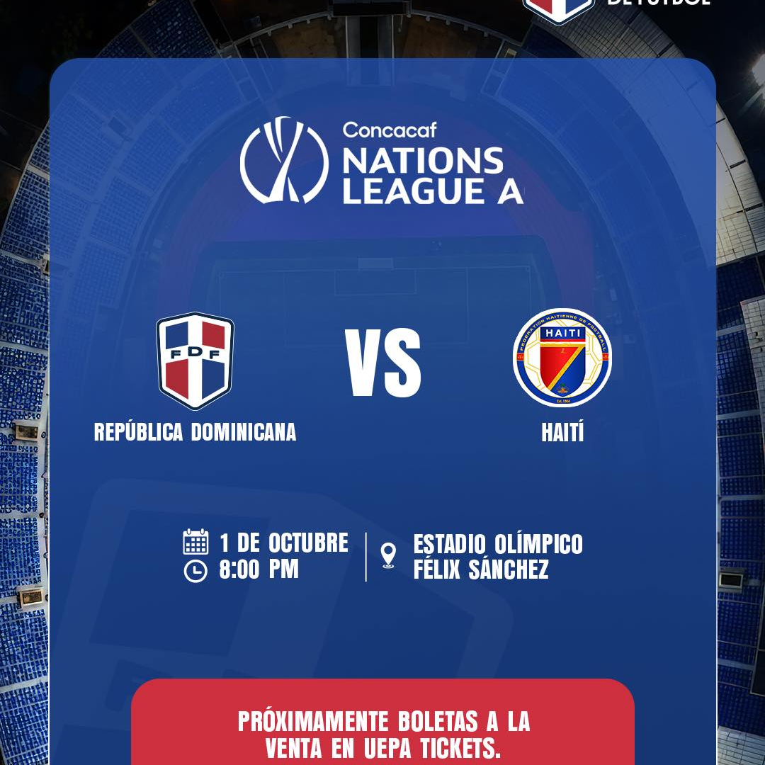 El Estadio Olímpico Félix Sánchez vuelve a recibir a nuestra Selección Nacional
